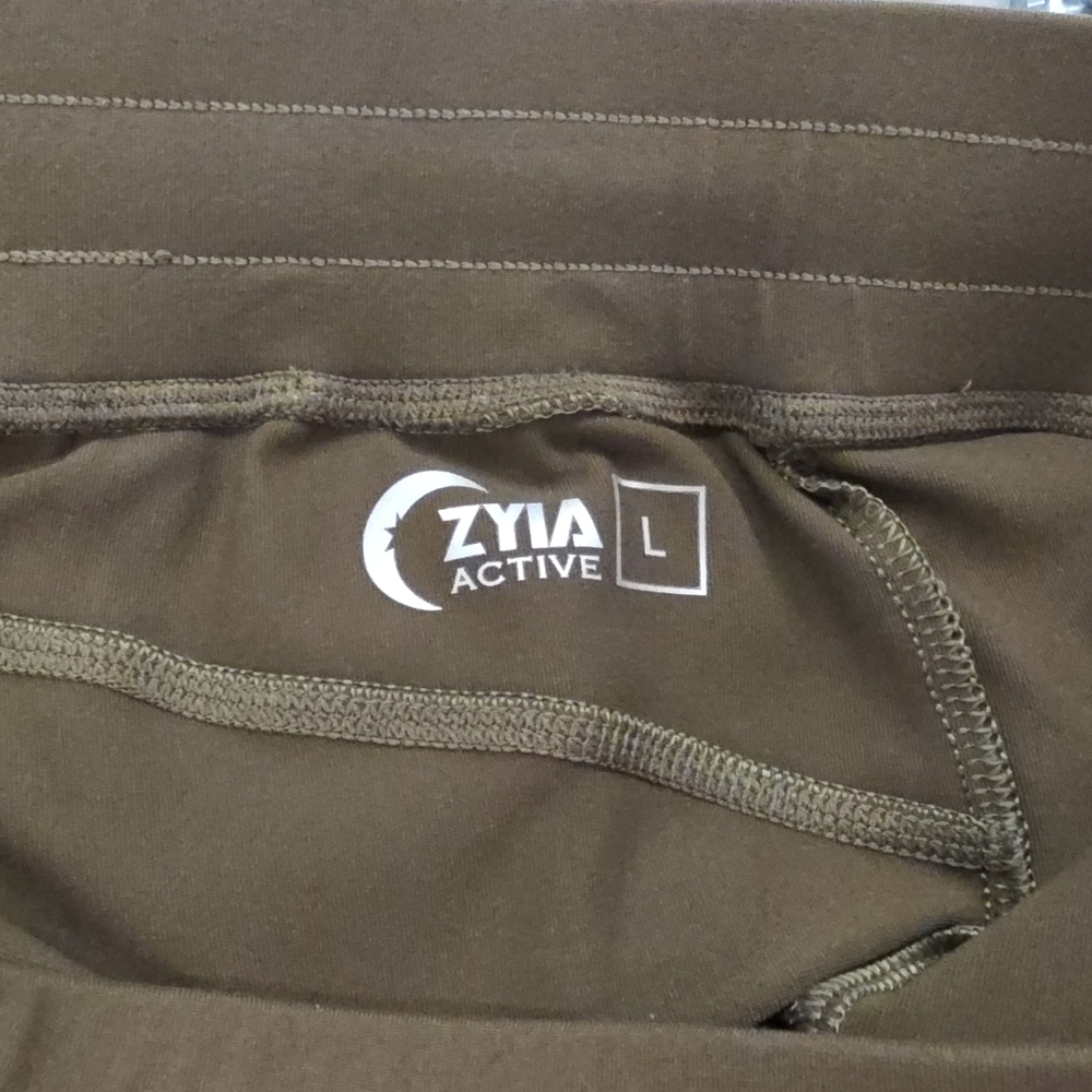 Women's ZYIA Olive Green Unwind Jogger L - Picture 8 of 11